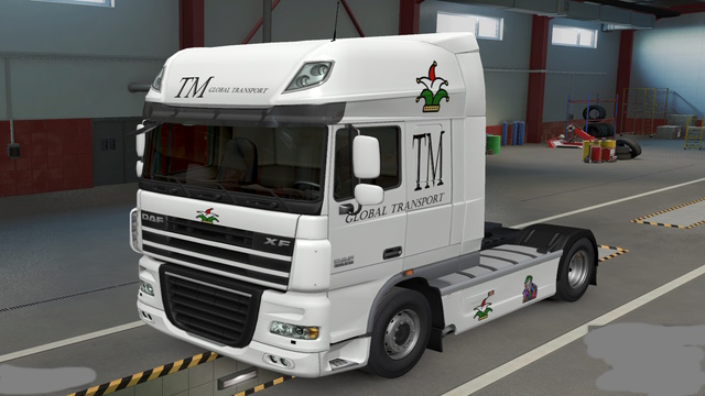 skin cabin daf 105 by maury79