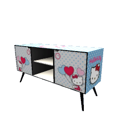 Hello Kitty Kids Console Table - Blue