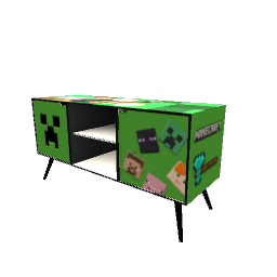 Minecraft Kids Gaming Console Table 1