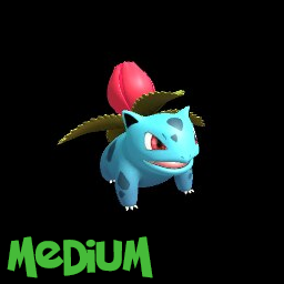 Pokemon Ivysaur Model Statue - MEDIUM