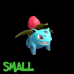 Pokemon Ivysaur Model Statue Plush - SMALL