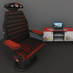 Pokemon Kids Gaming Chair - Red