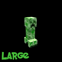 Minecraft Creeper Kids Statue Model Figure - LARGE