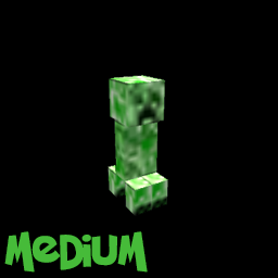 Minecraft Creeper Kids Statue Model Figure - MEDIUM