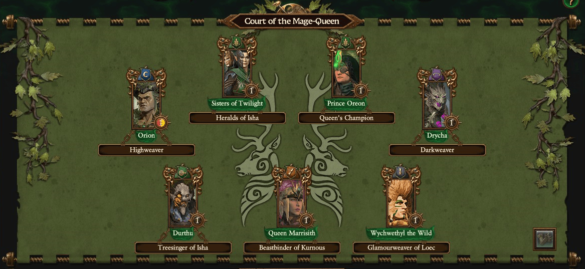 Court of the Mage Queen Rework