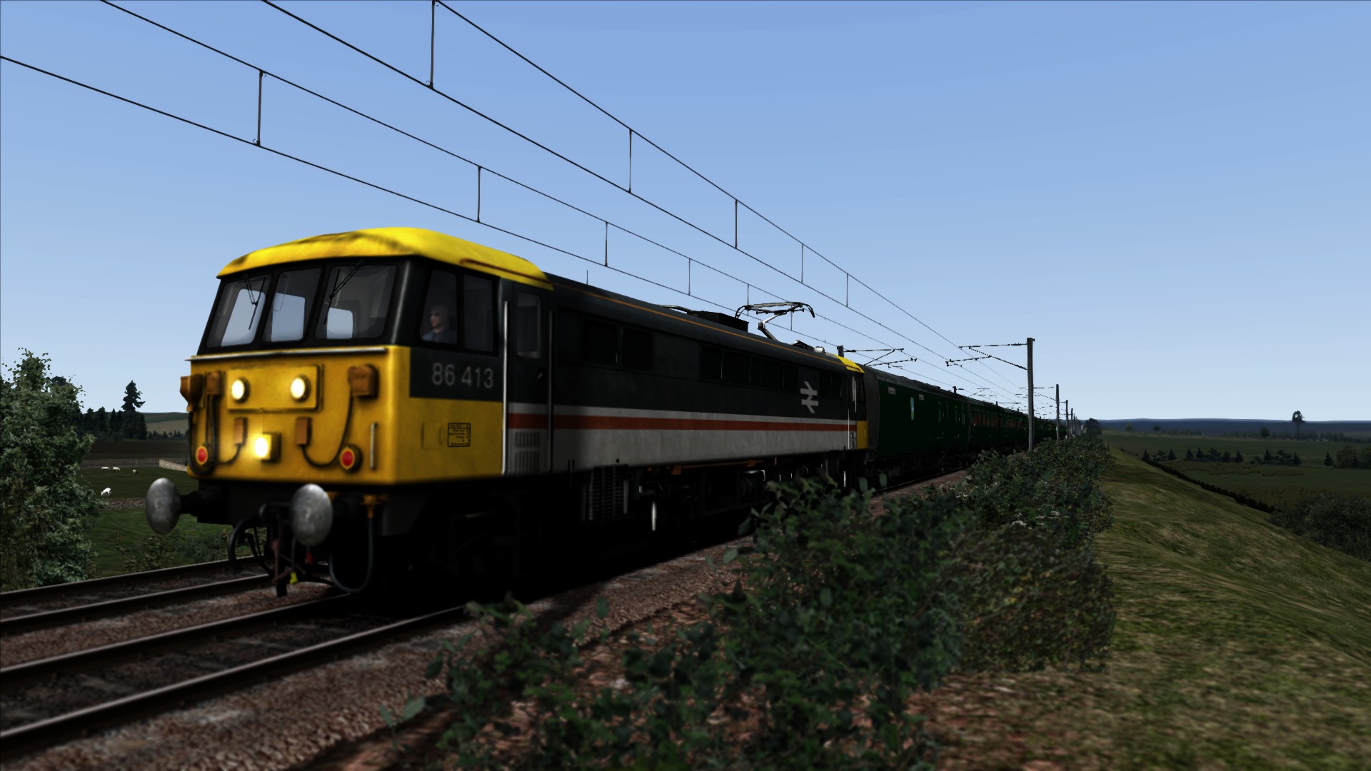 86 Class Carstairs-Carlisle Special Business Zone Passenger service 8.45 Depart