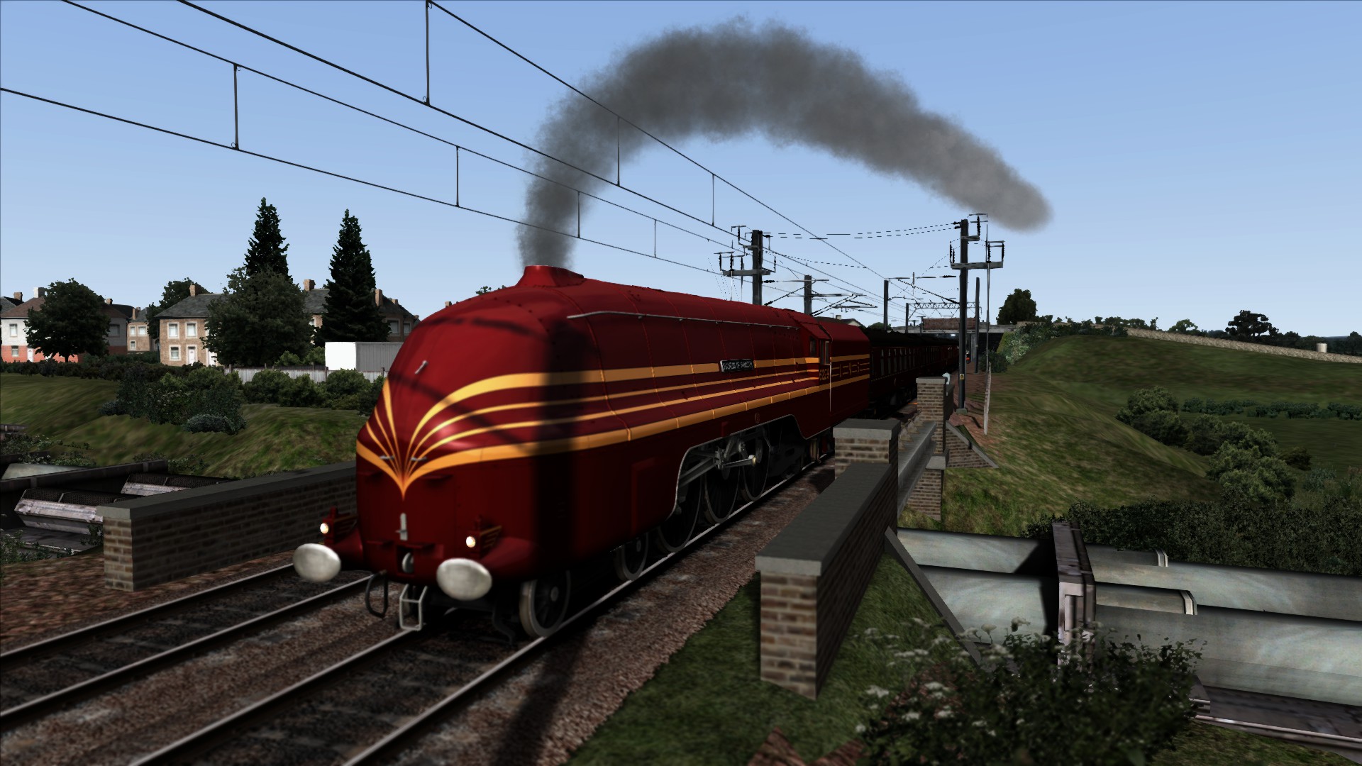 6229 Class Duchess of Hamilton Carstairs-Carlisle Special 12 Coaches Classic Passenger service 8.45 Depart