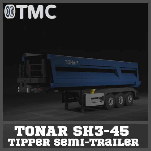 TONAR SH3-45 Tipper semi-trailer (Tipper)
