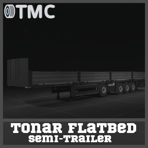 TONAR-Semi-trailer Flatbed (Flatbed)