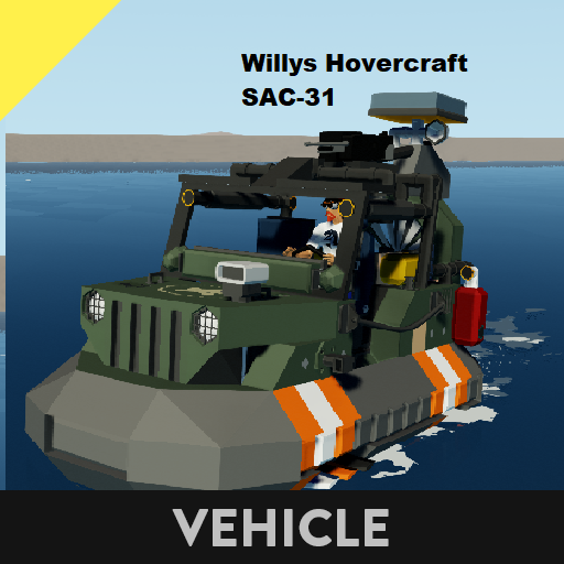 [Rythena] Willys Hovercraft (AKA Hoverjeep 4C) - SAC-31 Attack Hovercraft