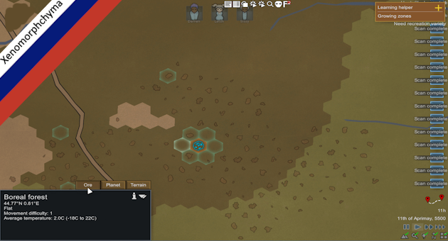 [SR]Realistic Ore Generation Russian mod preview for RimWorld