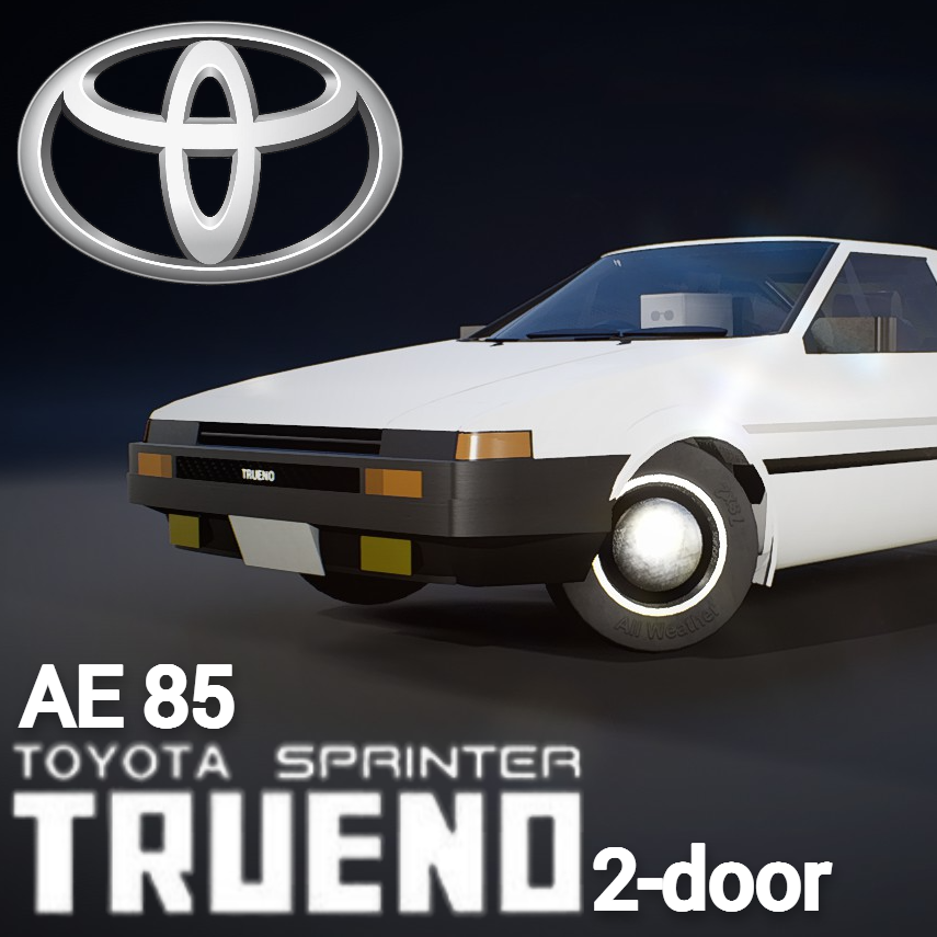 Toyota AE85 Sprinter Trueno Coupe (zenki)