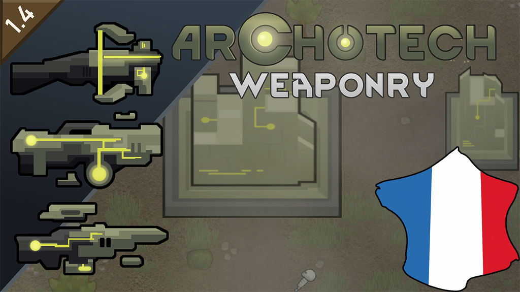 Archotech Weaponry [Fr] mod preview for RimWorld