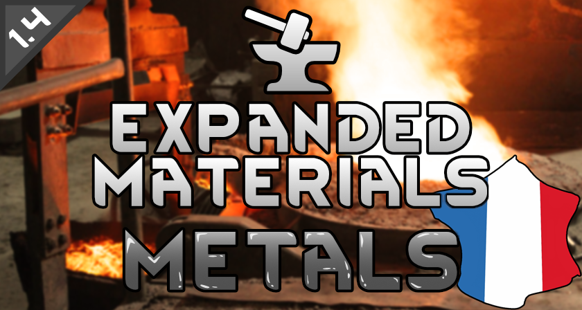 Expanded Materials - Metals [Fr] mod preview for RimWorld