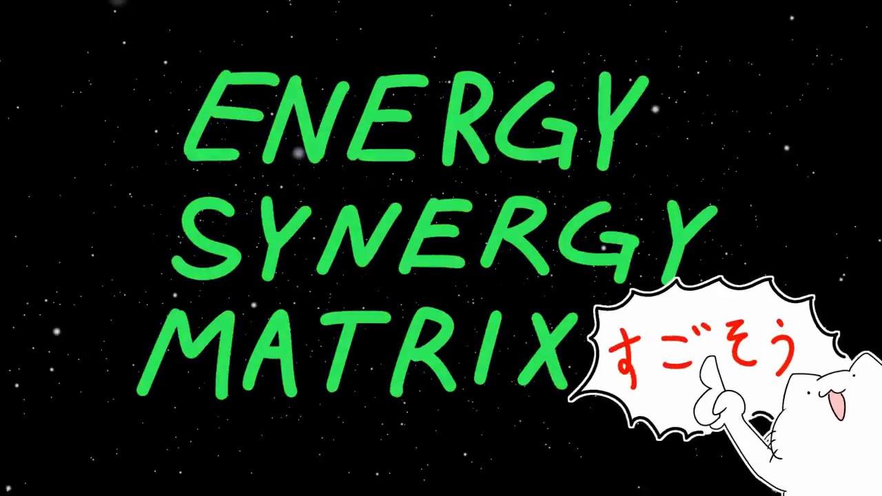 Tanchiky - ENERGY SYNERGY MATRIX
