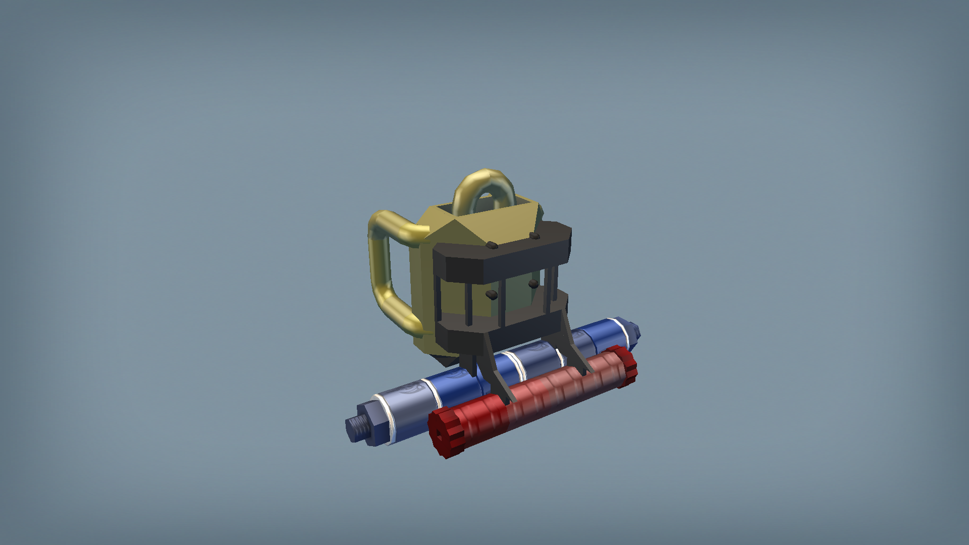 Magic BackPack or press sam button STP4