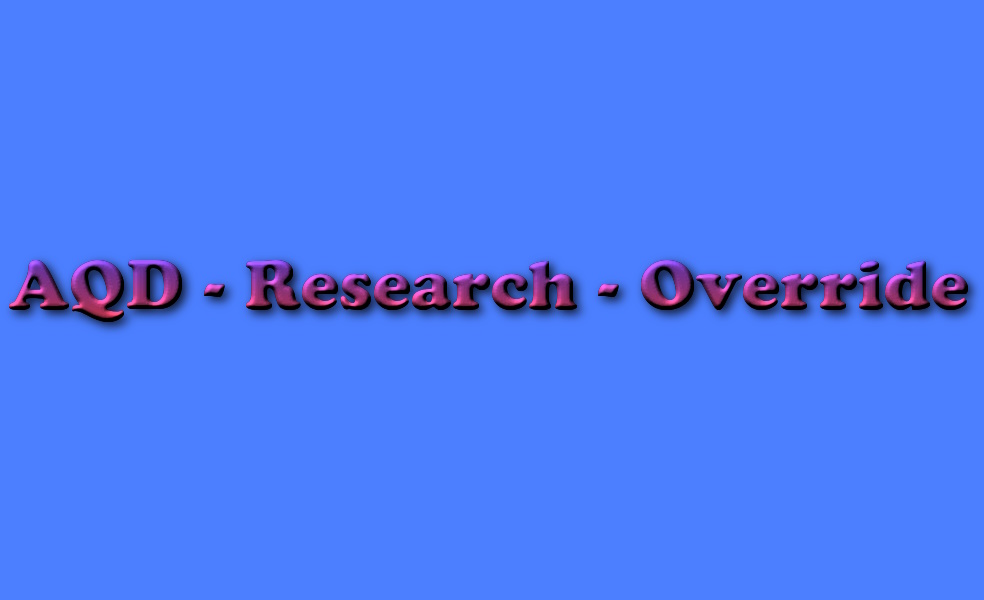 AQD - Research - Component Size Override