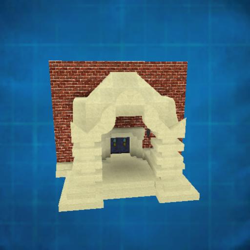 Mansion Entrance - automatic doors