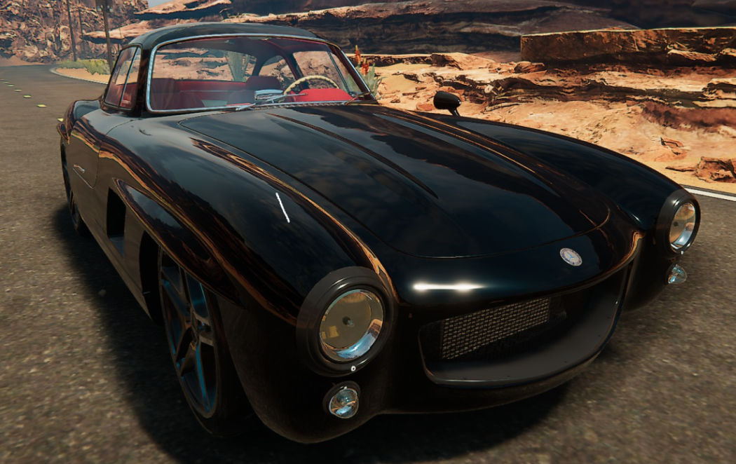 Config SL 300 Resto-Mod (red interior)