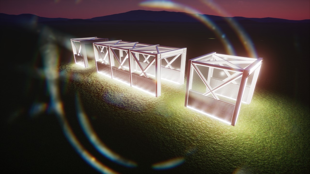 Space Base - Shade Path 4m Gangway