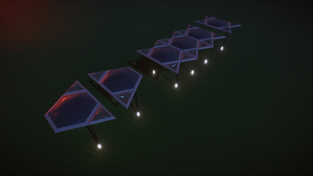 Space Base - Bubble Shade 4m