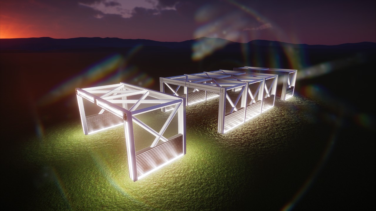 Space Base - Shade Path 8m Gangway