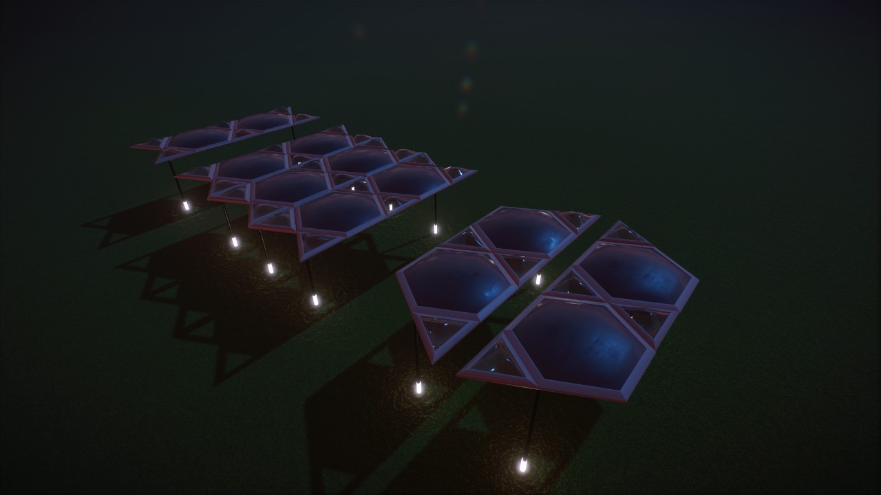 Space Base - Bubble Shade 8m