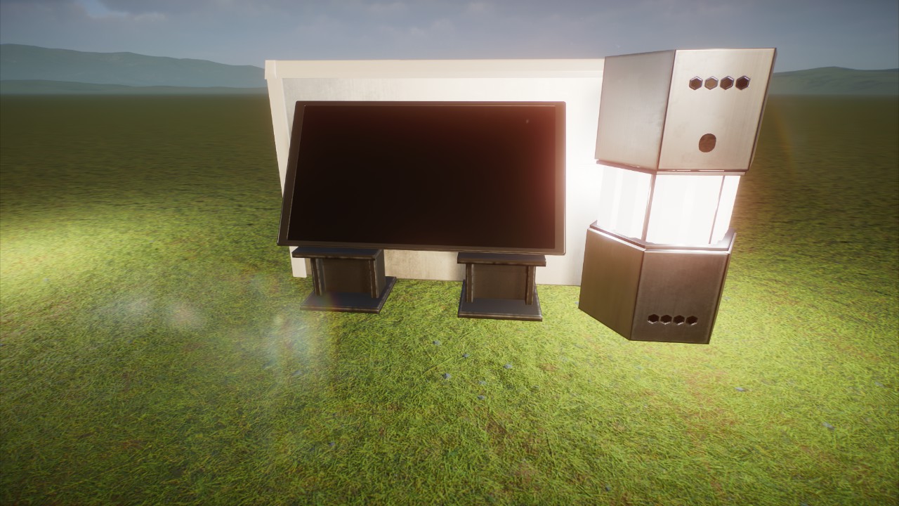 Space Base - v1 Habitat Info Board + Donation Bin Cover