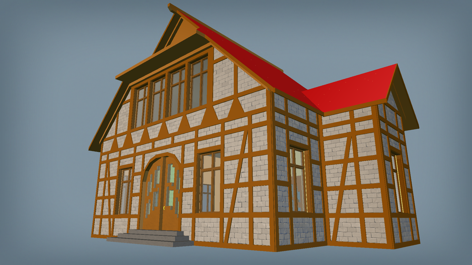 Half-timbered house