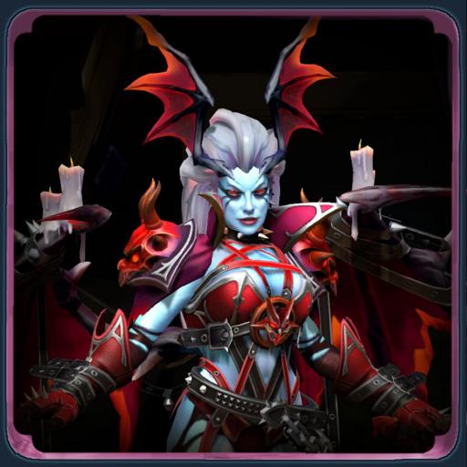 Temptation from The Abyss shoulders
