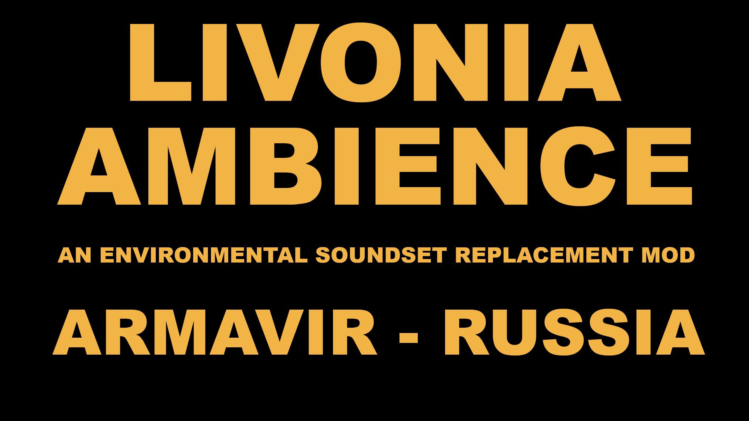 Livonia Ambience - UMB Armavir (Russia)