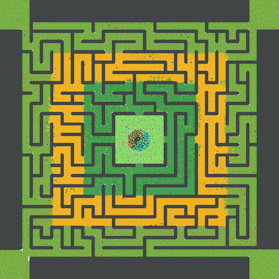 Four-Ended Maze