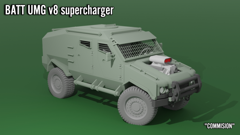 BATT UMG Armoured Military Vehicle (Commission) – Unturned Mod