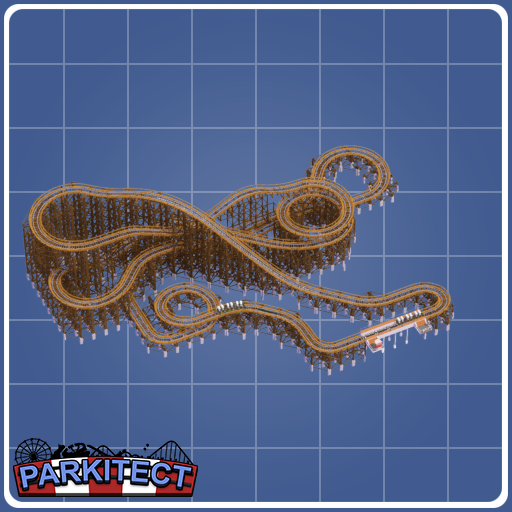 Wooden Coaster 8