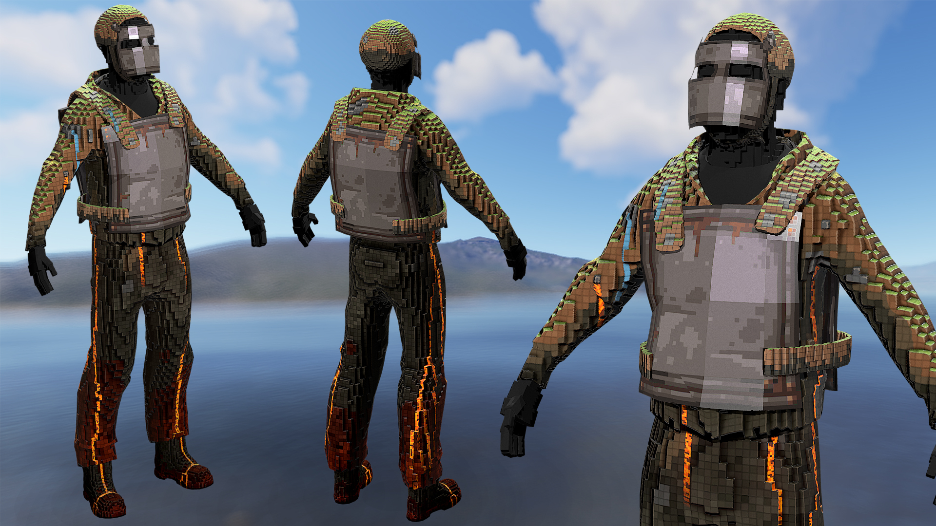 Pixel Facemask