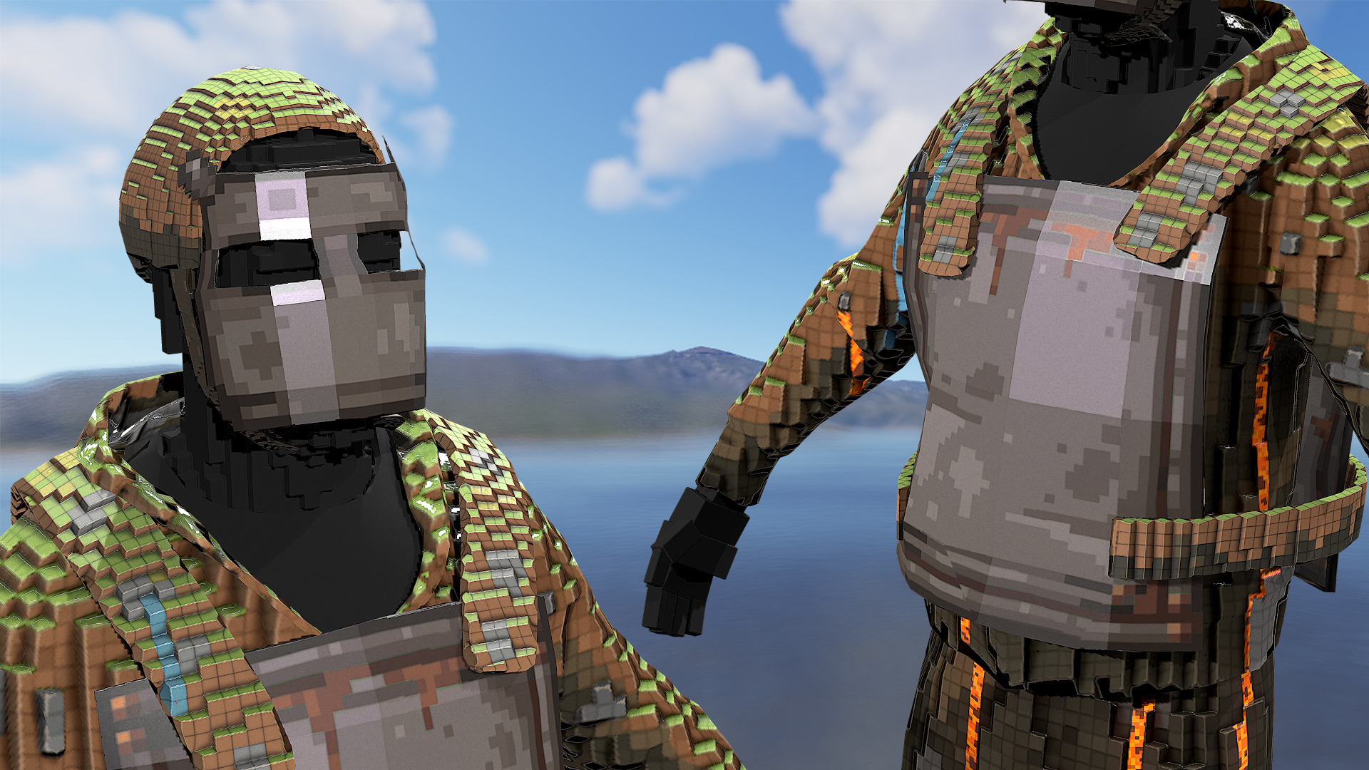 Pixel Facemask