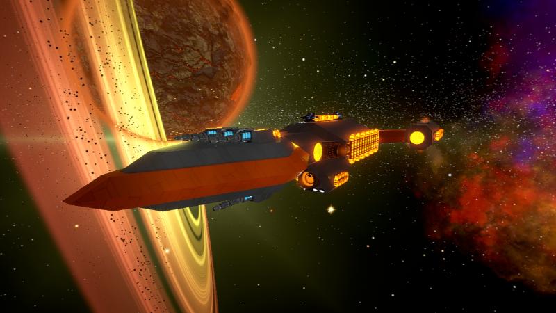 Ore Harvester Ship