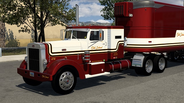 Old School Skin for Smarty's Peterbilt 350