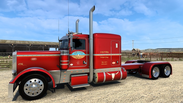 Updated Hell Creek Ranch skin for Ruda 379 63 inch and 389 72 inch