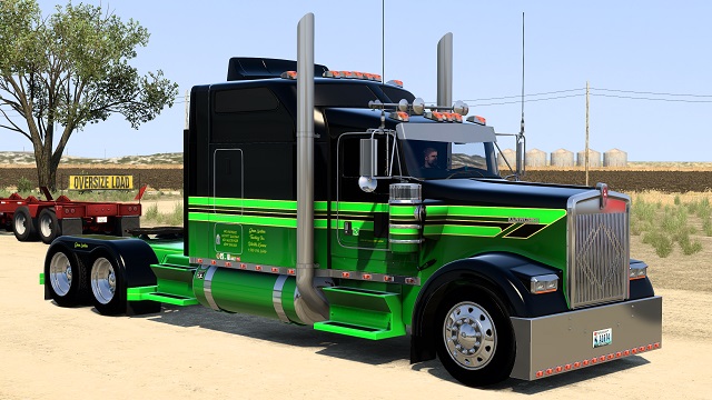 Green Lantern Trucking Ruda W900 skin