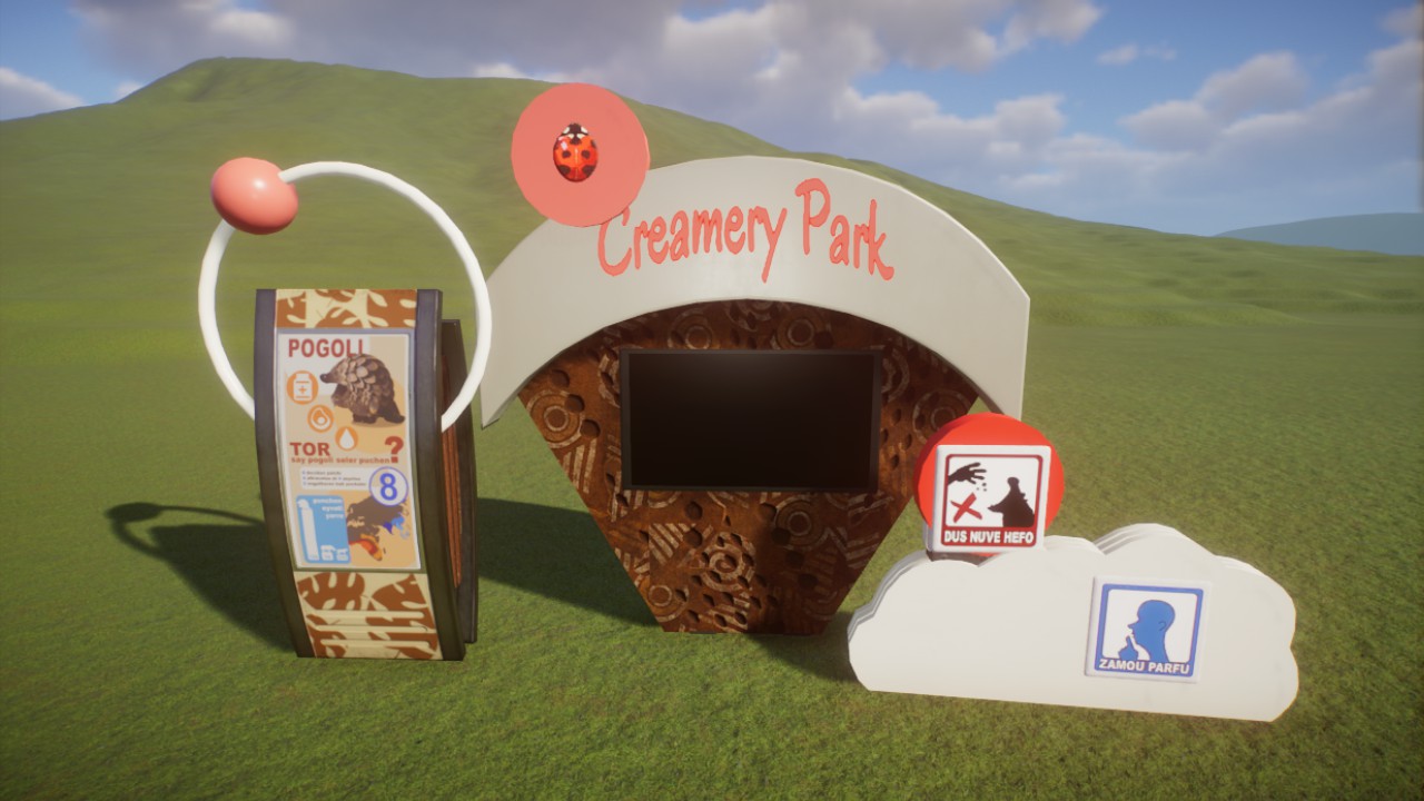 Ice Cream Education Signs