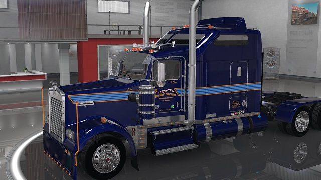 Big Sky Trucking skin for the SCS W900 All Cabs