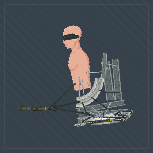 Flying gun toilet