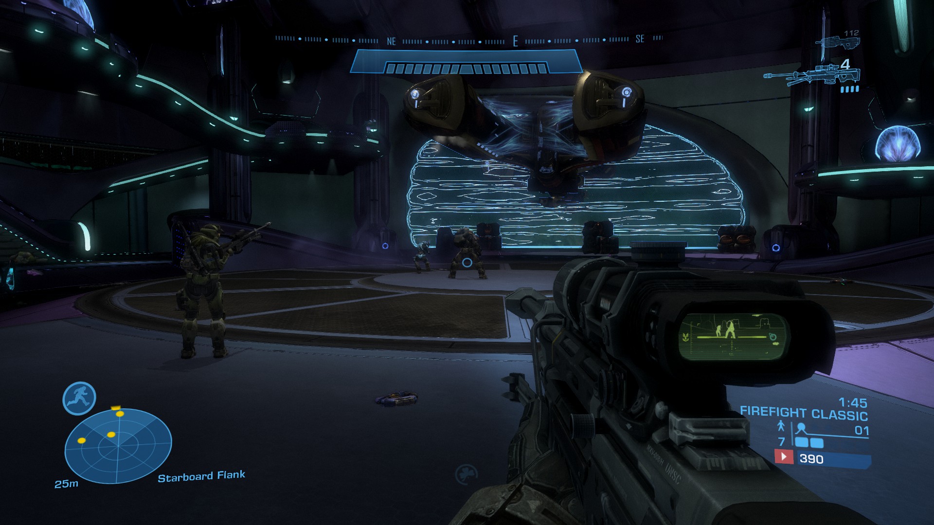 Noble 6 In FireFight! (Corvette)