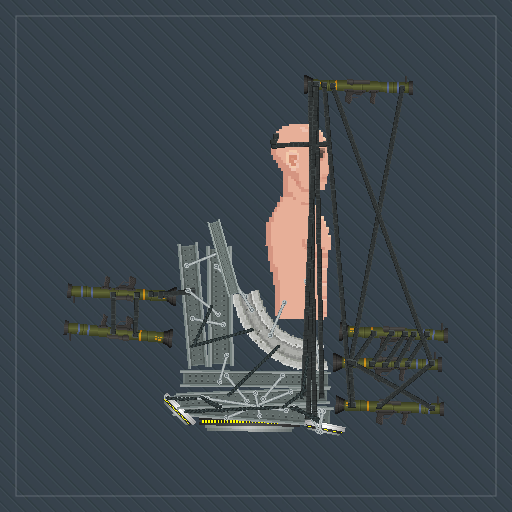 Upgraded minigun toilet