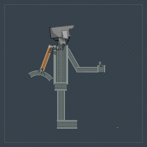 Plunger cameraman statue