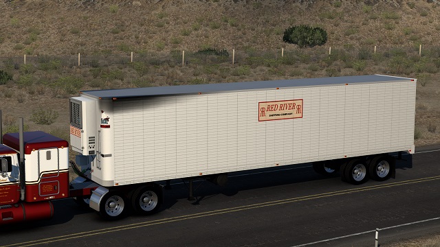 Red River skin for Smarty's Timpte Super Seal Reefer