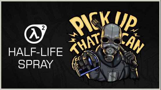 Half Life Spray - Pick up that can