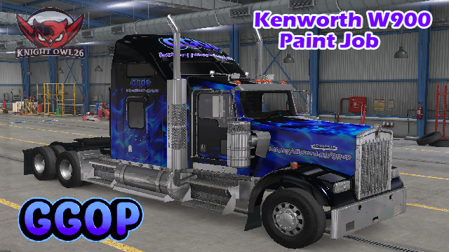 GGOP Kenworth w900 Paint Job