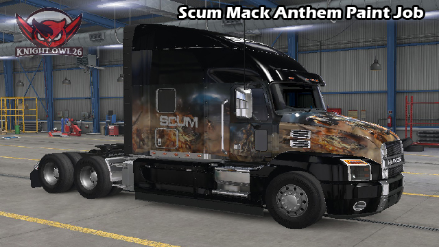 Scum Mack Anthem Paint Job